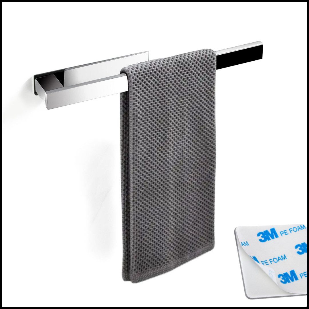 LIVINA HOME Handtuchhalter ohne Bohren 40cm Edelstahl, Handtuchstange zum K günstig online kaufen