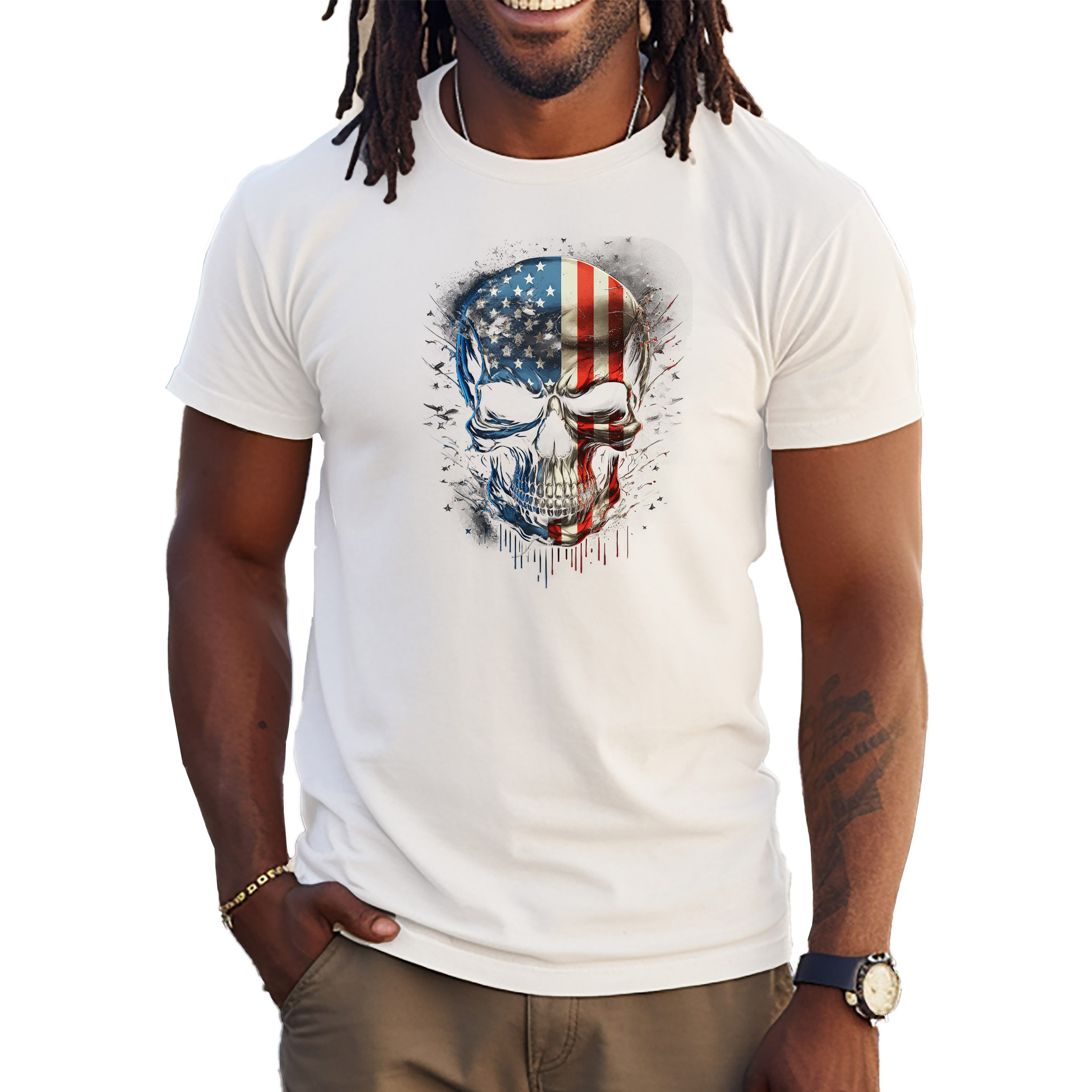 Banco T-Shirt Herren T-Shirt mit Totenkopf günstig online kaufen