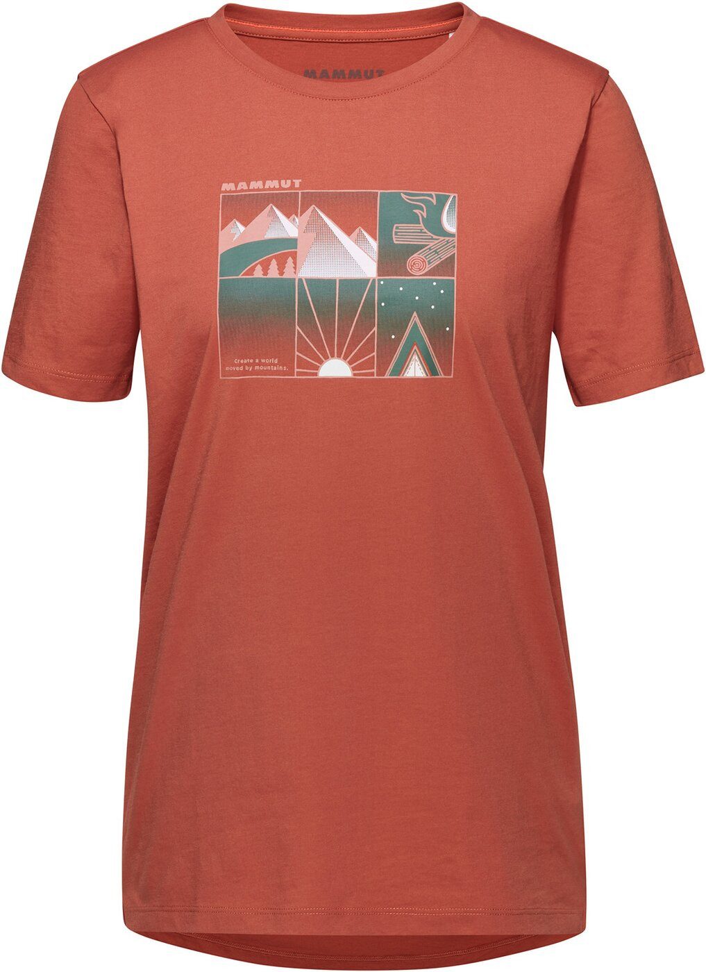 Mammut Funktionsshirt Mammut Core T-Shirt Women Outdoor brick