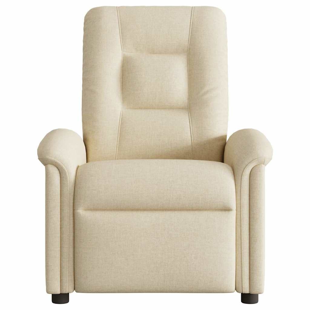 vidaXL Sessel Relaxsessel Creme Stoff (1-St) günstig online kaufen