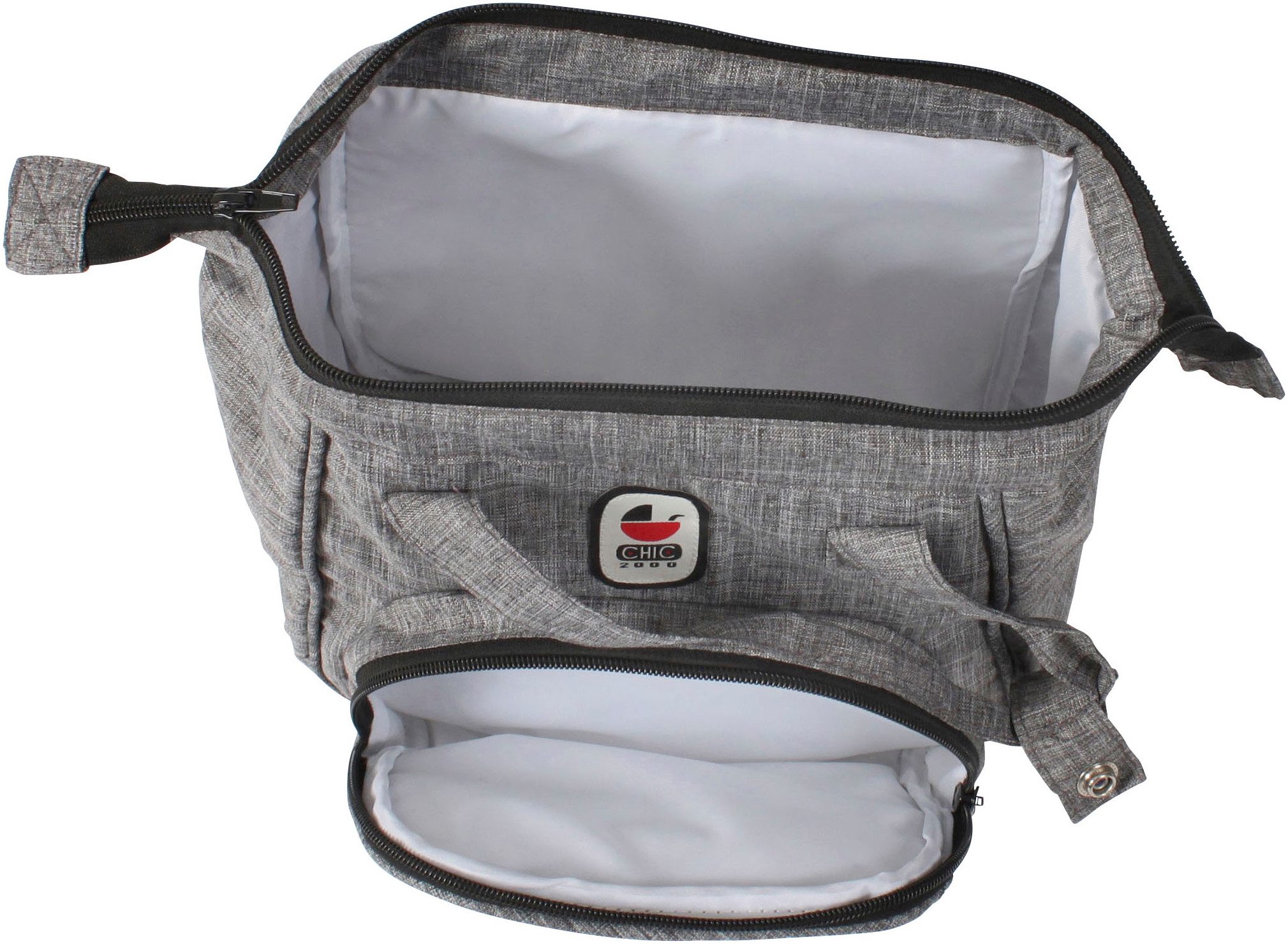 CHIC2000 Puppen Wickeltasche Jeans Grey