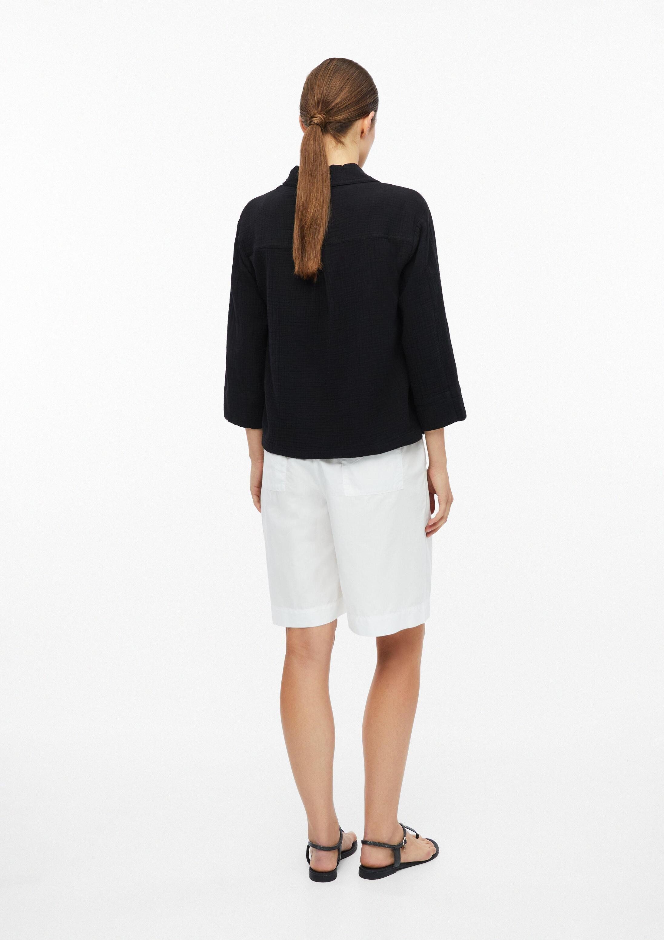 s.Oliver Hemdjacke Indoor-Jacke Shirt-Jacke aus Musselin im Relaxed Fit