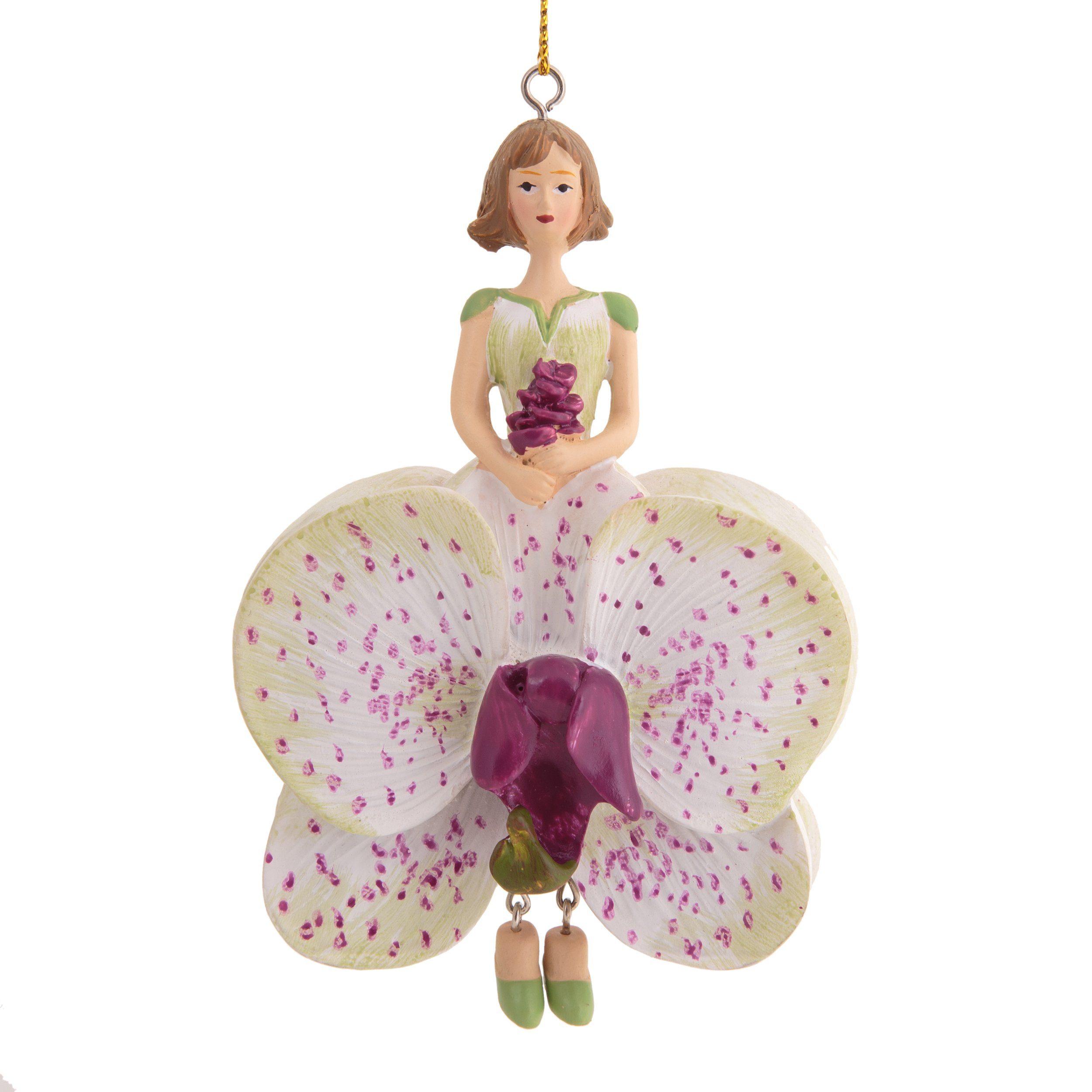 Kunstblume Blumenmädchen Orchidee Dekohänger Blumen Deko-Objekt günstig online kaufen