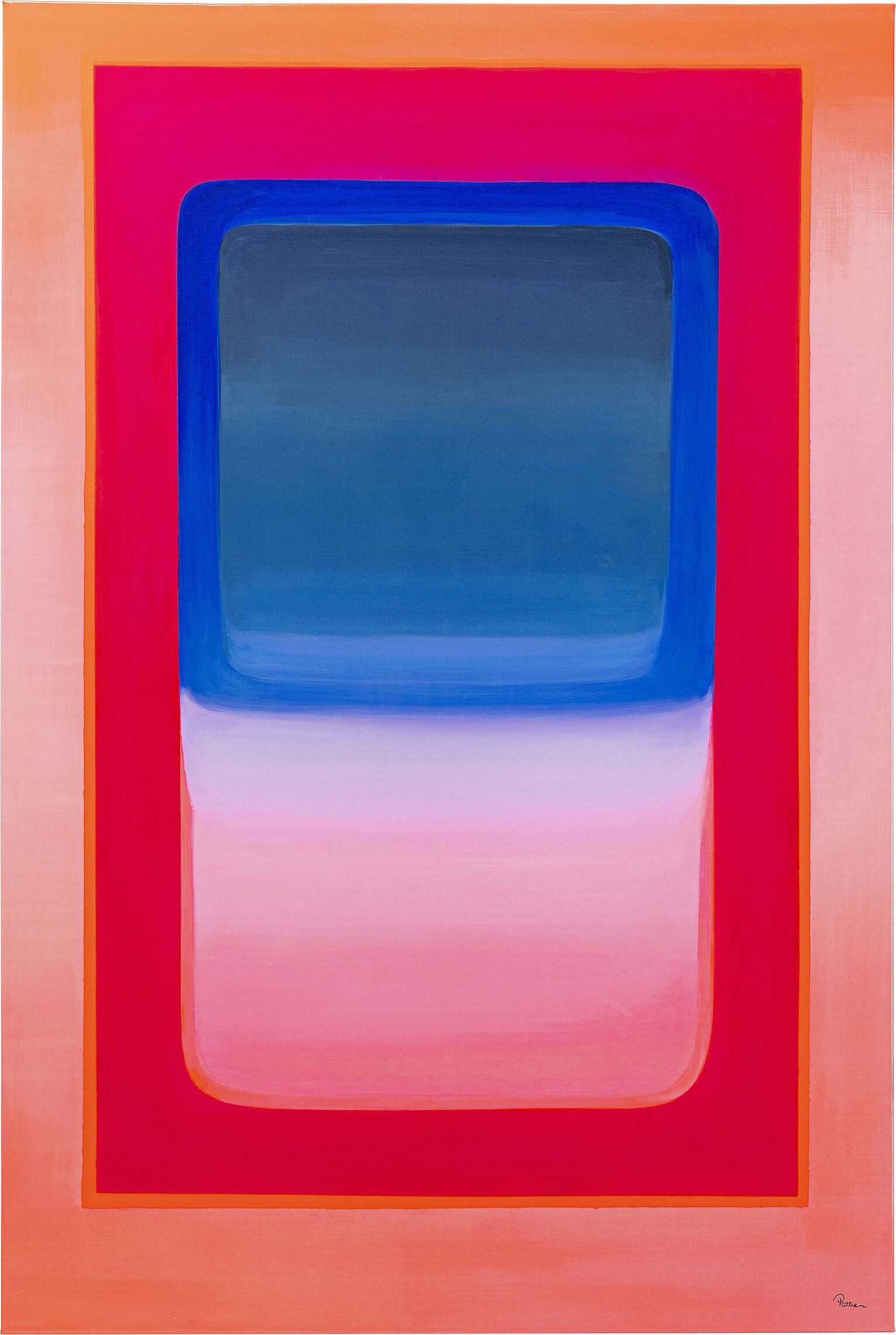 Kare Design Leinwandbild Leinwandbild Tendency Blush