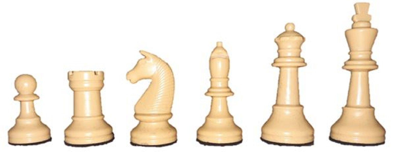 Solid-Line Spiel, Strategiespiel Schachfiguren, Tuniergeeignet beige
