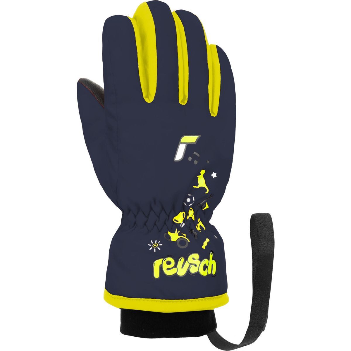 Reusch Skihandschuhe Kids Winddichter, atmungsaktiver Kinderhandschuh mit TECFILL-Isolation und
