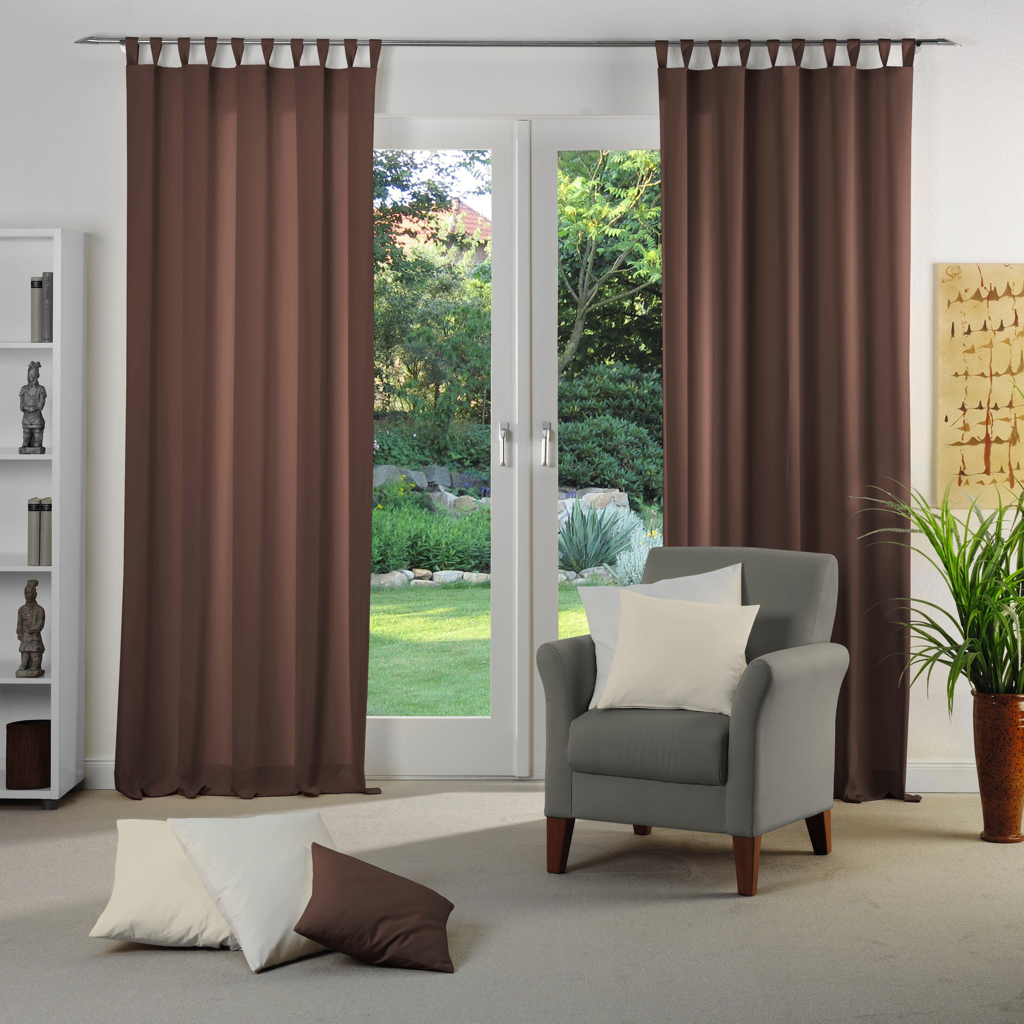 Wirth Vorhang Dim out, Schlaufen (1 günstig online kaufen