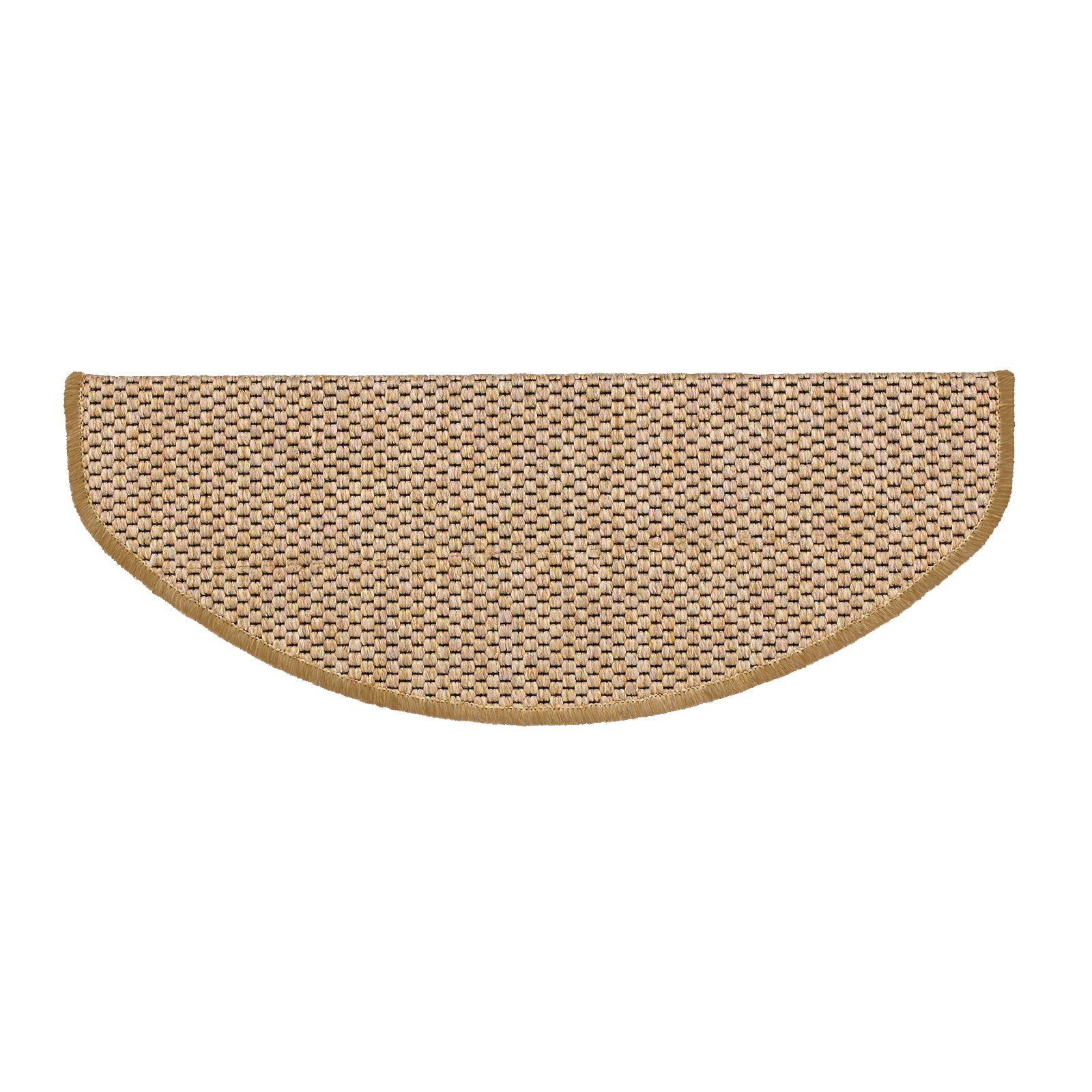 Floordirekt Stufenmatte Kalkutta, Erhältlich in 3 Farben & 3 Größen, Treppenschutz, Halbrund, Höhe: 5 mm