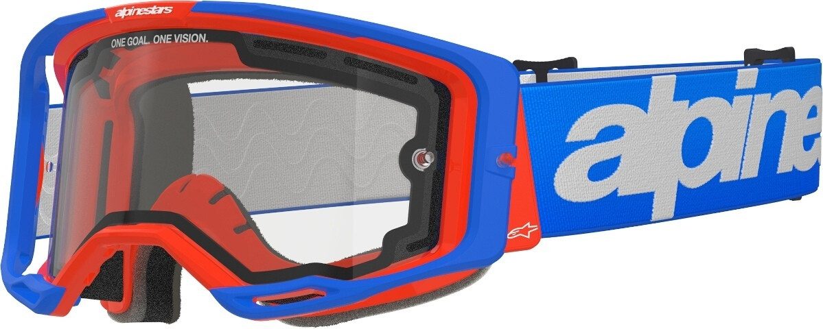 Alpinestars Motorradbrille Vision 8 Wordmark Dual Pane Motocross Brille