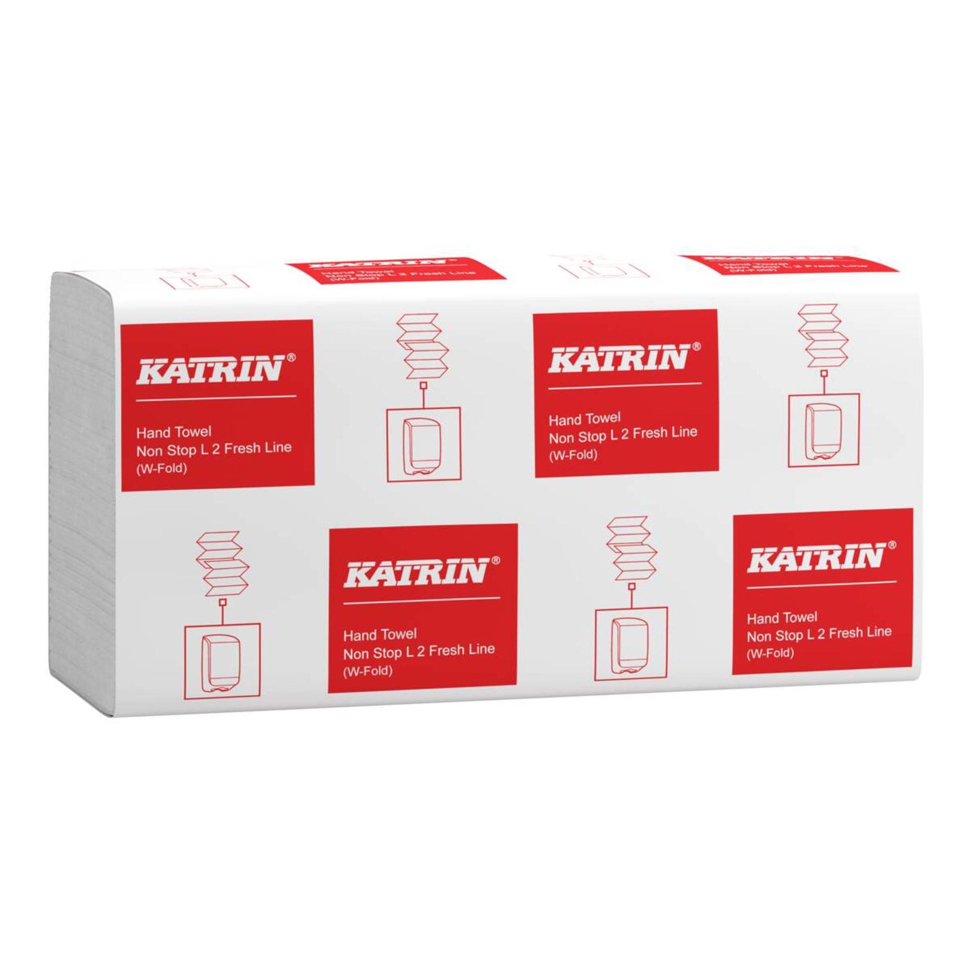 KATRIN Papierhandtuch KATRIN Papierhandtücher 95193 Non Stop L Zick-Zack-Falzung