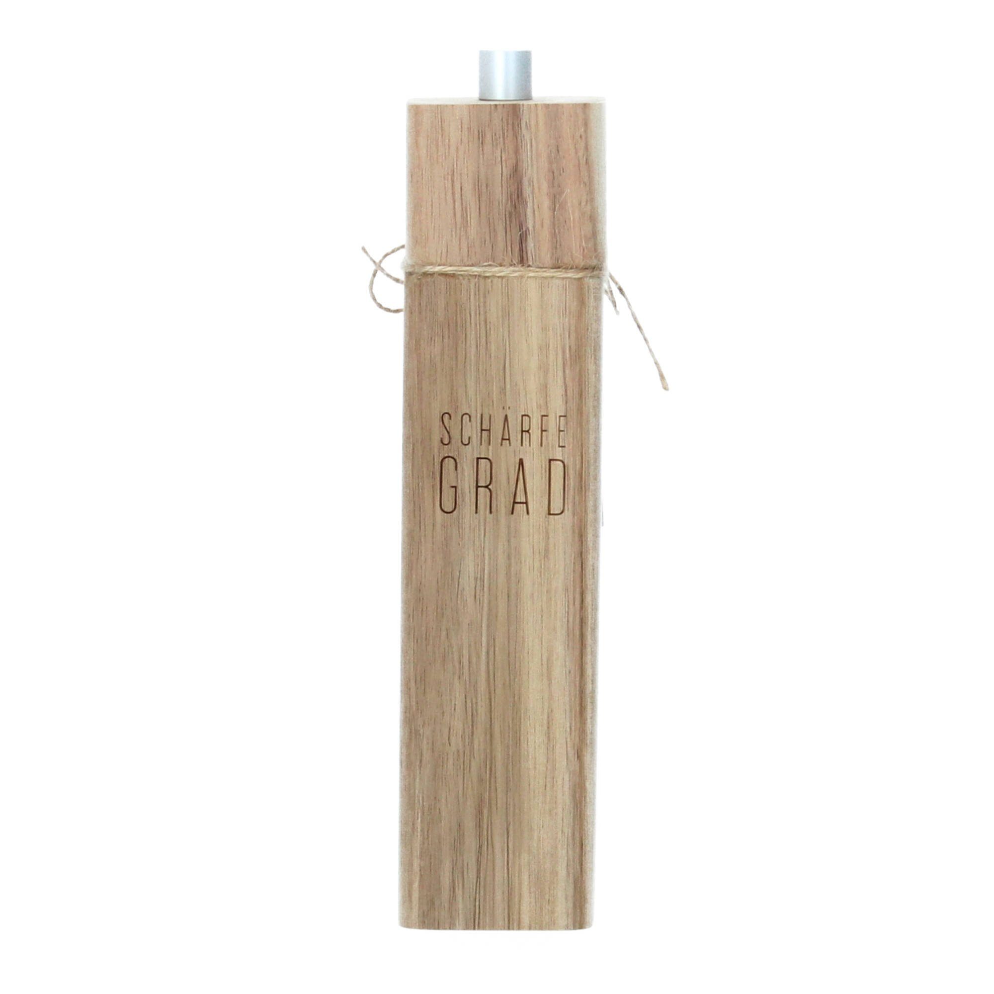 Räder Gewürzmühle Schärfegrad 21 cm Akazienholz