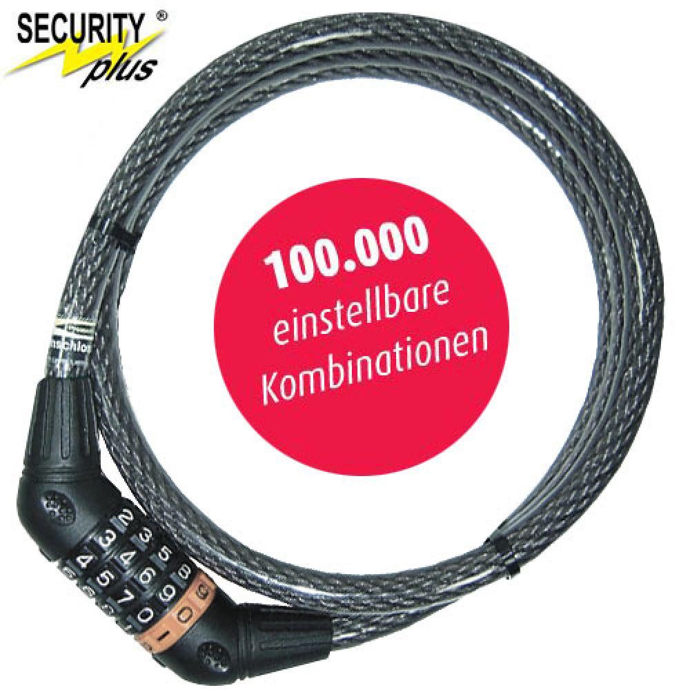 Point Kabelschloss Point Zahlenschloss Z69 L 150 cm D 12 mm silber
