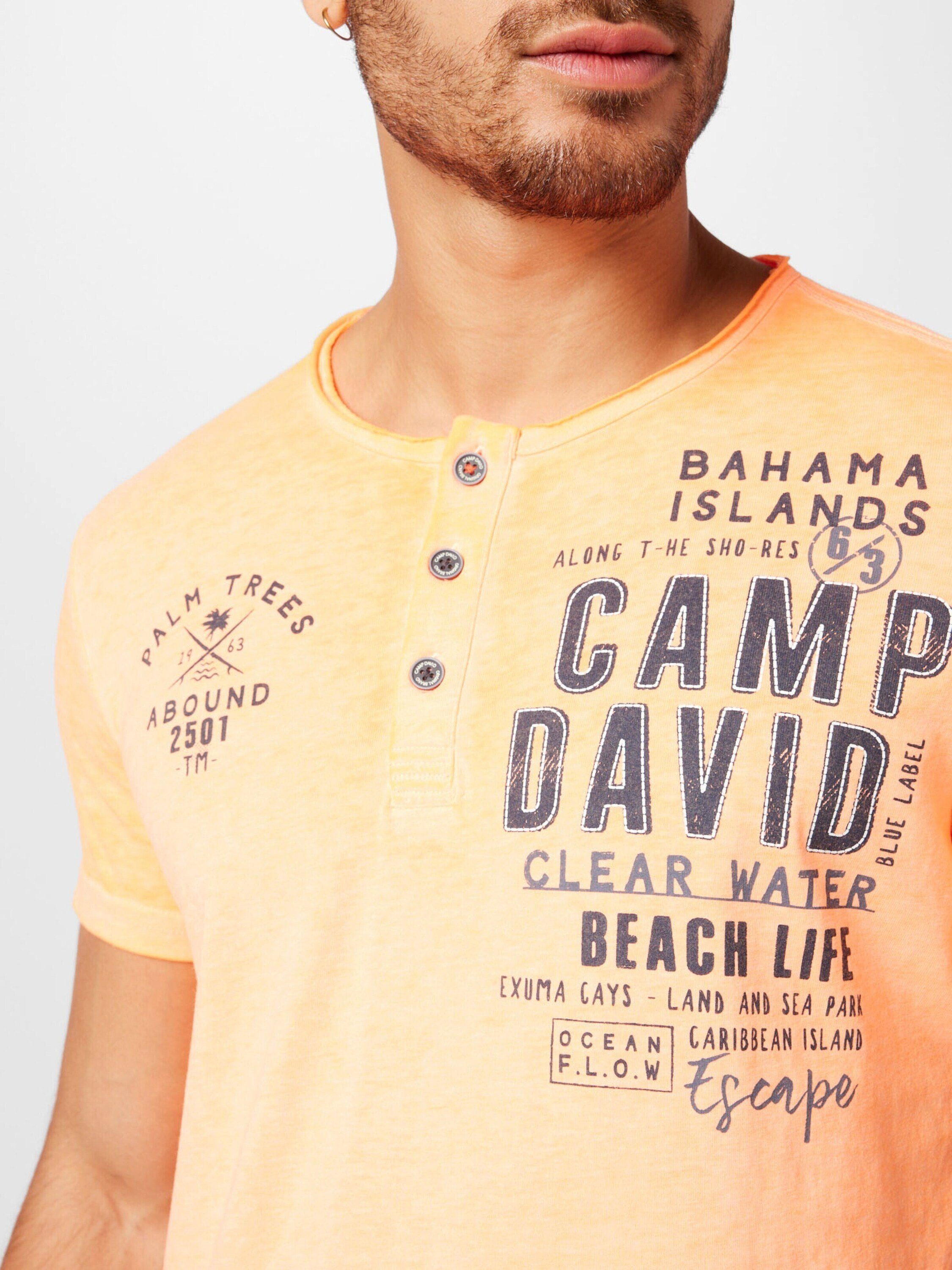 (1-tlg) T-Shirt CAMP sunset DAVID neon