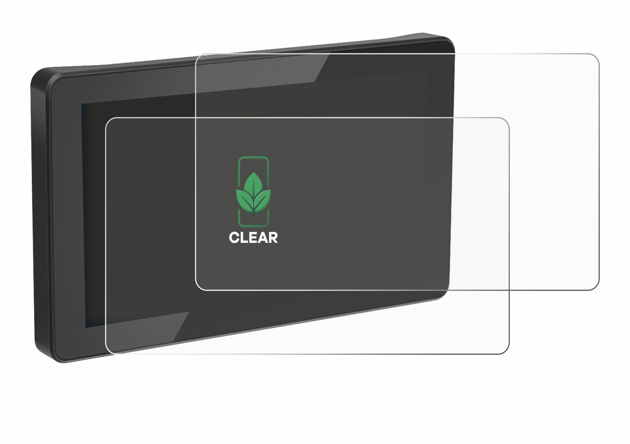 ScreenLeaf Displayschutzfolie Schutzfolie für Innovv N1 5.5", 2 Stück, Displayschutz Schutz Folie Klar Transparent