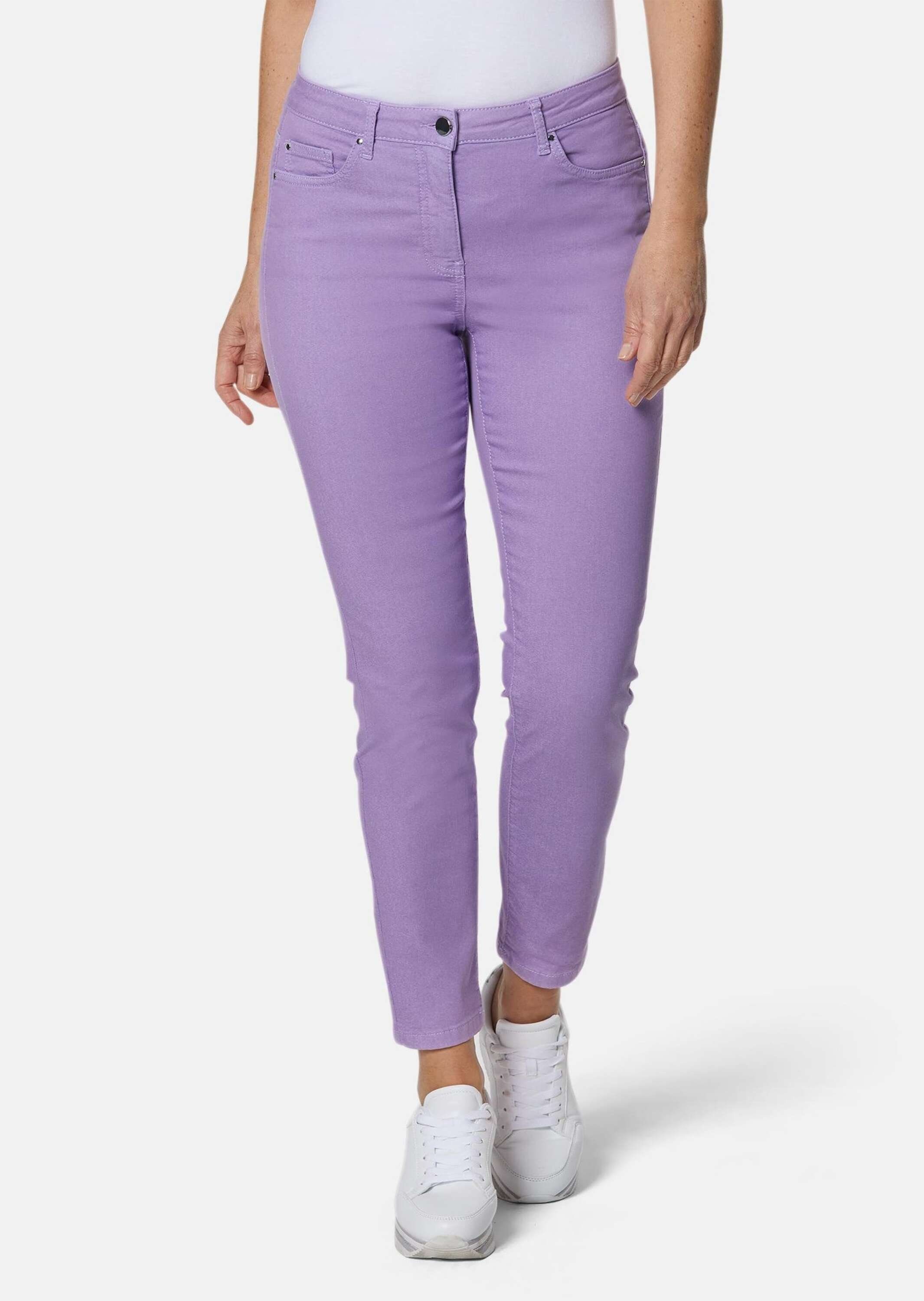 7/8-Caprijeans Kurzgröße: Schmale Stretchhose BELLA