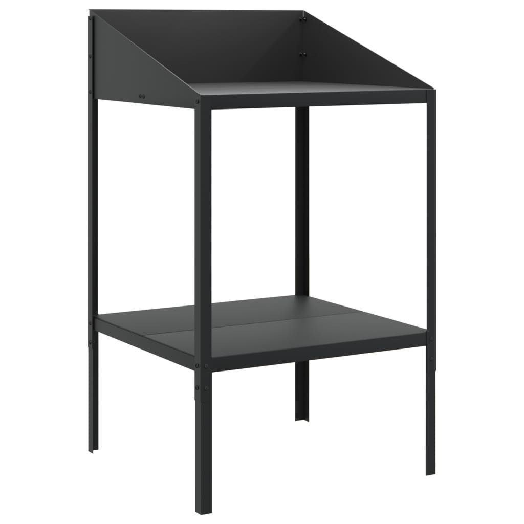 vidaXL Blumenständer Pflanzenständer Anthrazit 56,5x54,5x100 cm günstig online kaufen