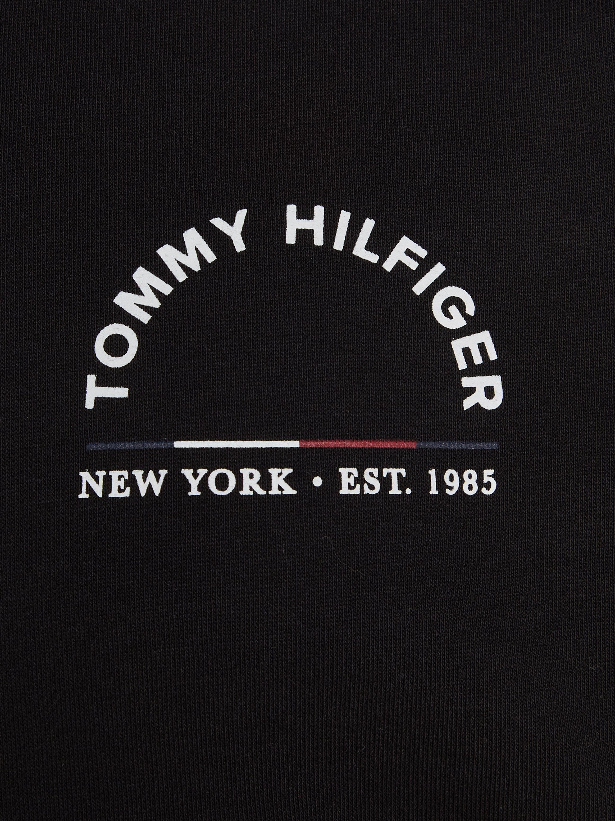 Tommy Hilfiger & Hoodie Black REG HOODIE-B Tall Big BT-SHADOW HILFIGER