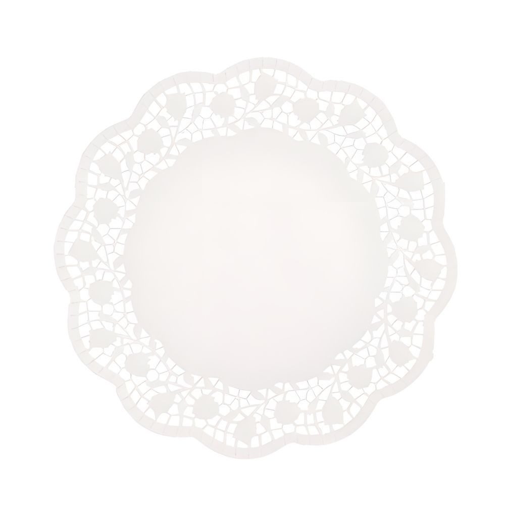 PAPSTAR Dekomatte Tortenspitzen rund Ø 25 cm weiss 100 Stk