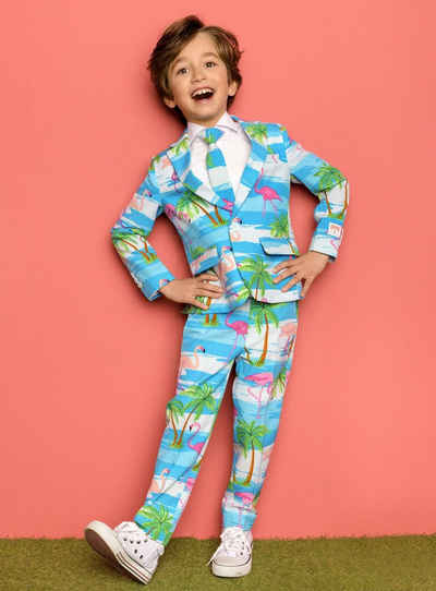 Opposuits Kostüm Boys Flaminguy, Cooler Anzug für coole Kids