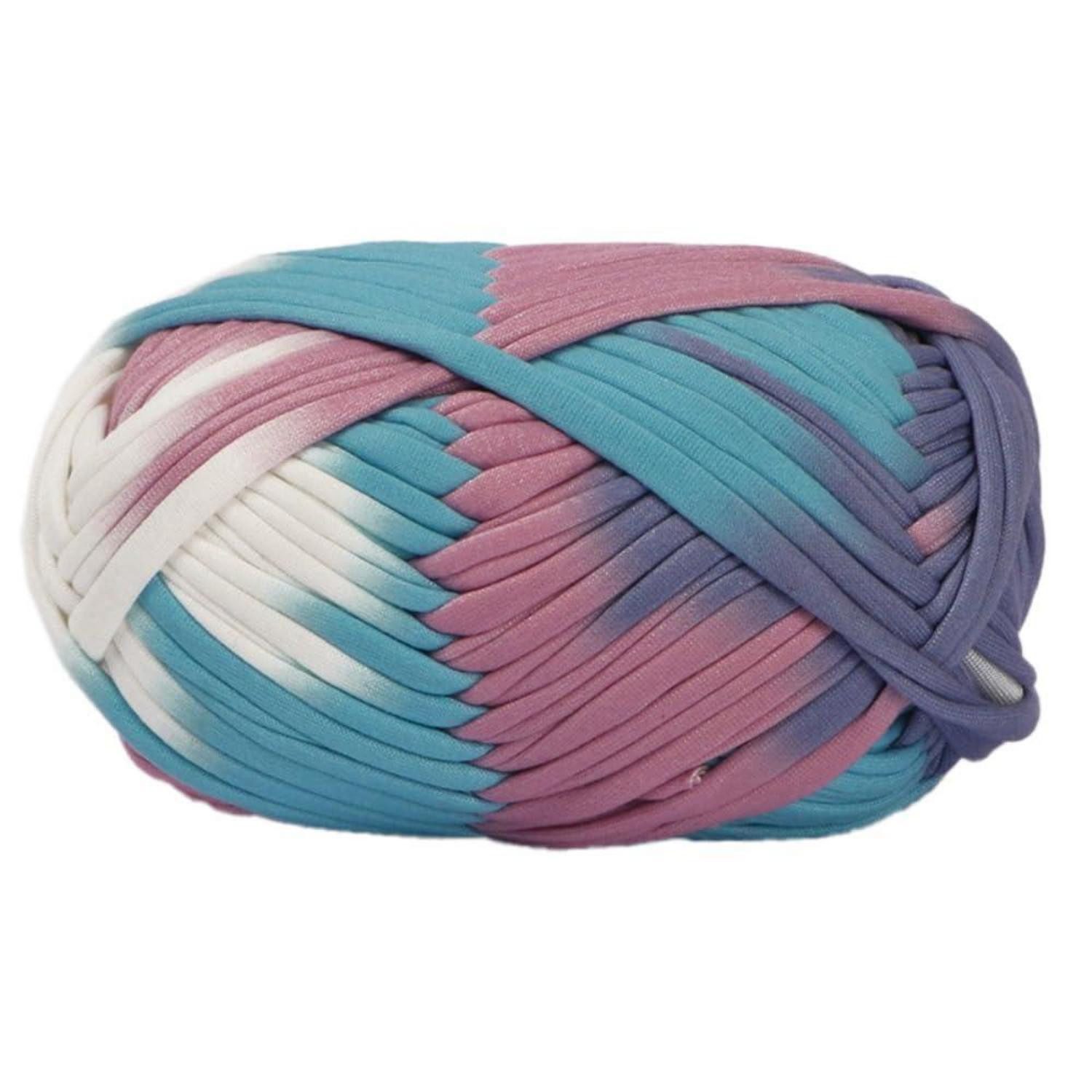 LuxusKollektion Häkelgarn Polyester 100g Bunt Häkelwolle