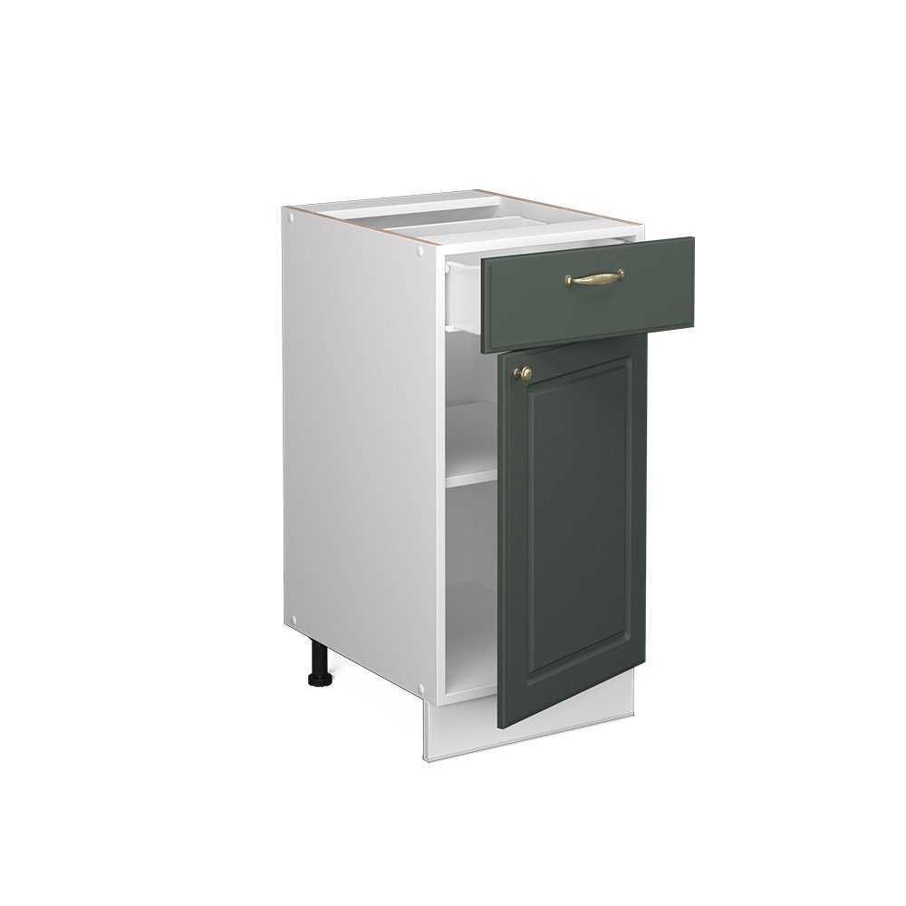 Vicco Midischrank Fame-Line, Grün-Gold Landhaus/Weiß, 40 günstig online kaufen
