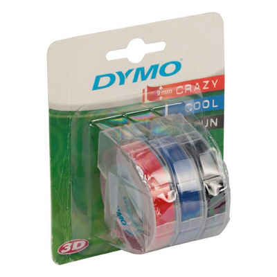 DYMO Beschriftungsband, 3D-Prägeband 9,00 mm x 2,00 m
