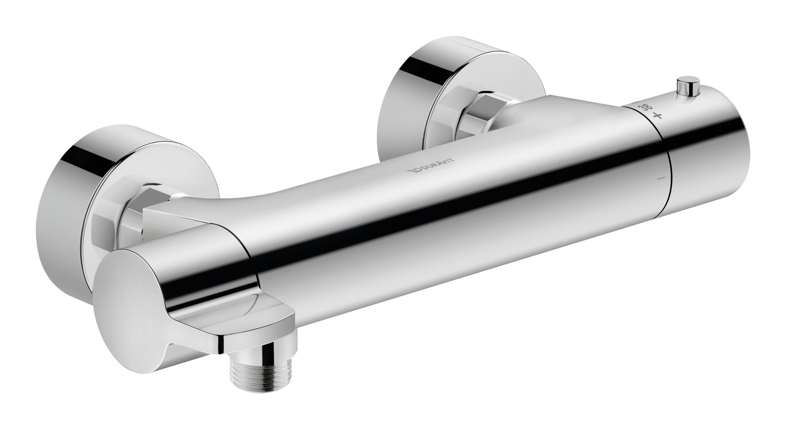 Duravit Duscharmatur B.1 Serie Brausethermostat - Chrom Hochglanz