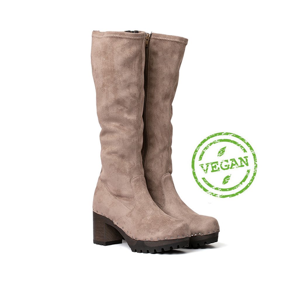 Softclox OLIVERA vegan Velourseffekt wheat (dunkel) Stiefel