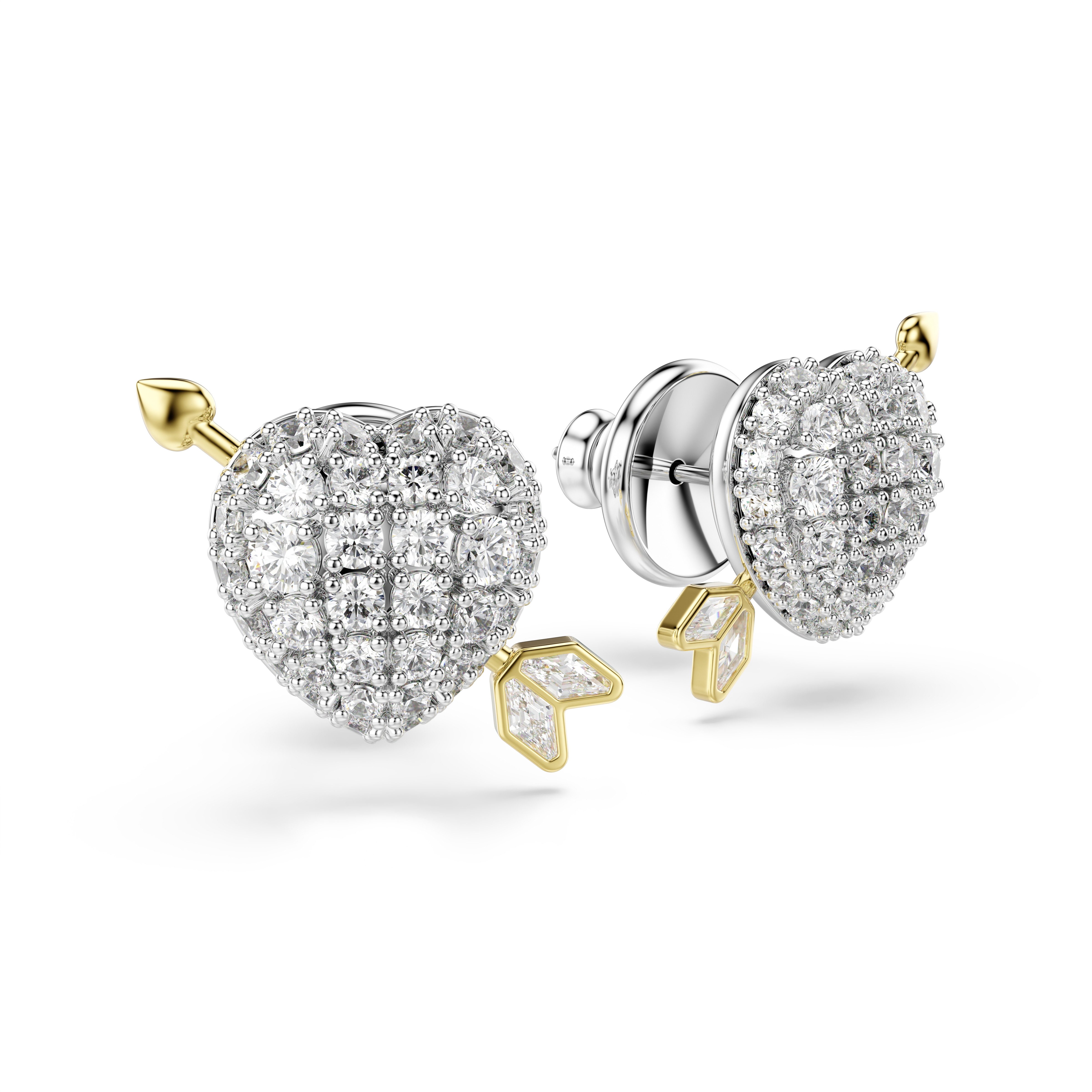 Paar Ohrstecker Schmuck Geschenk Idyllia Ohrringe Herz Pfeil