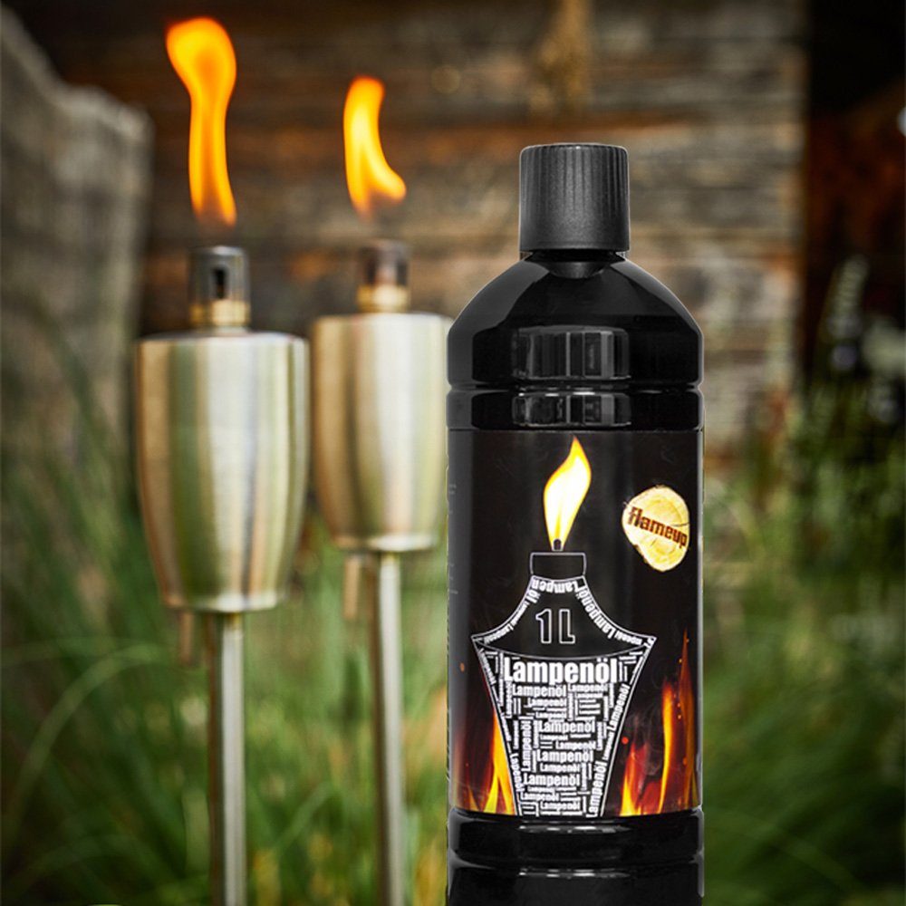 Flameup Lampenöl 1 L Lampenöl Gartenfackel neutral klar Petroleumlampe Ölla günstig online kaufen