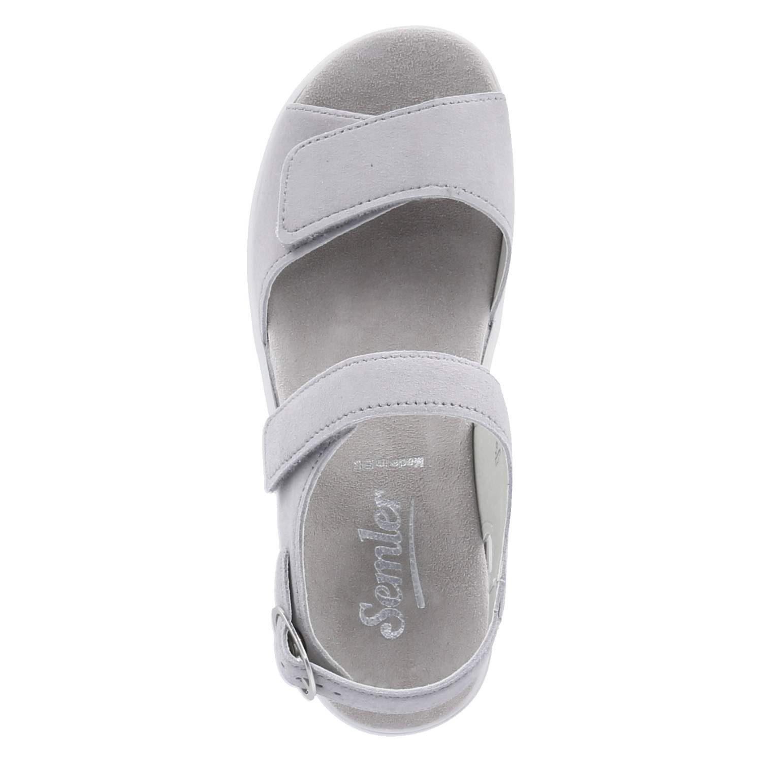 Semler Semler H1285042/015 SP Damen Rauleder grey Sandalette