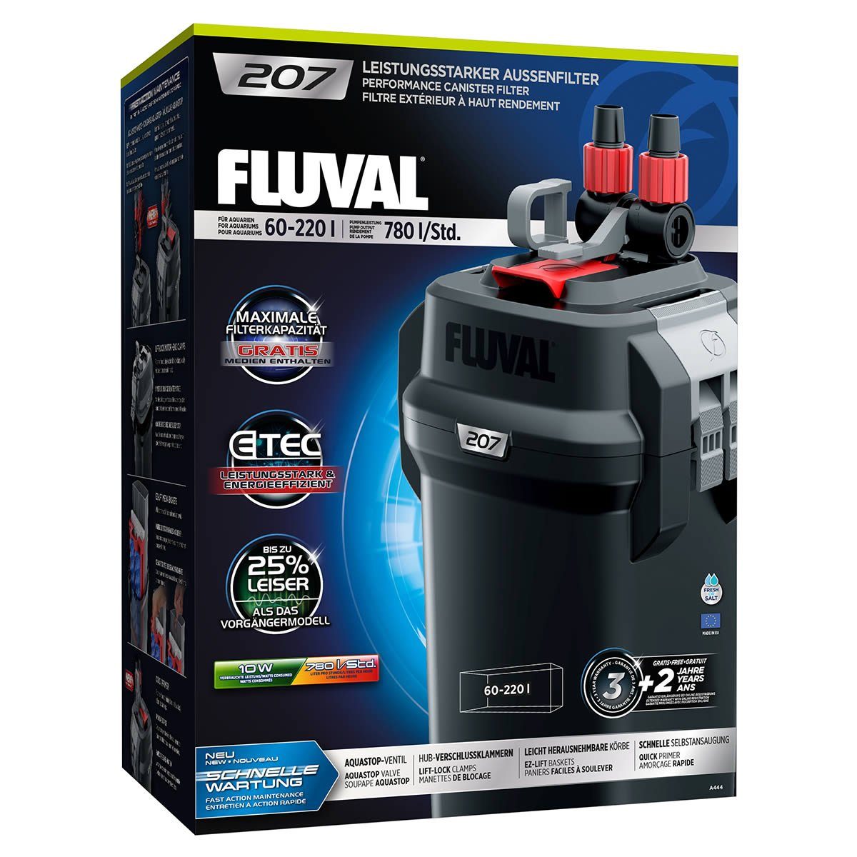 FLUVAL Aquariumfilter Außenfilter 207