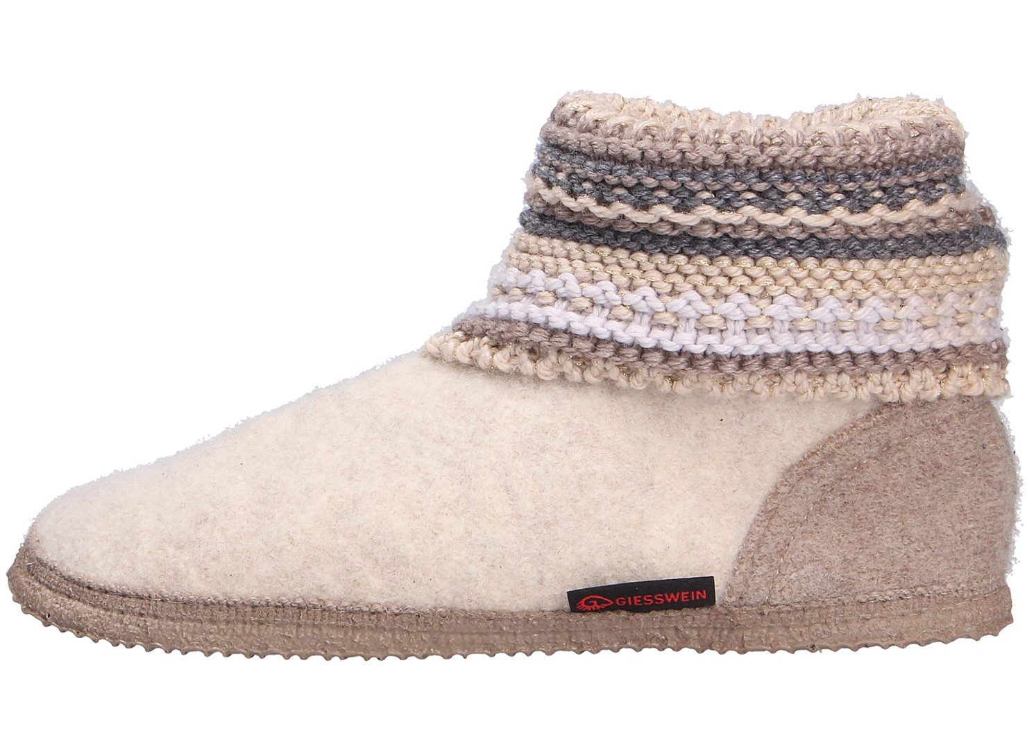 Giesswein Giesswein Damen Hüttenschuhe KIEL beige Größe Hausschuh
