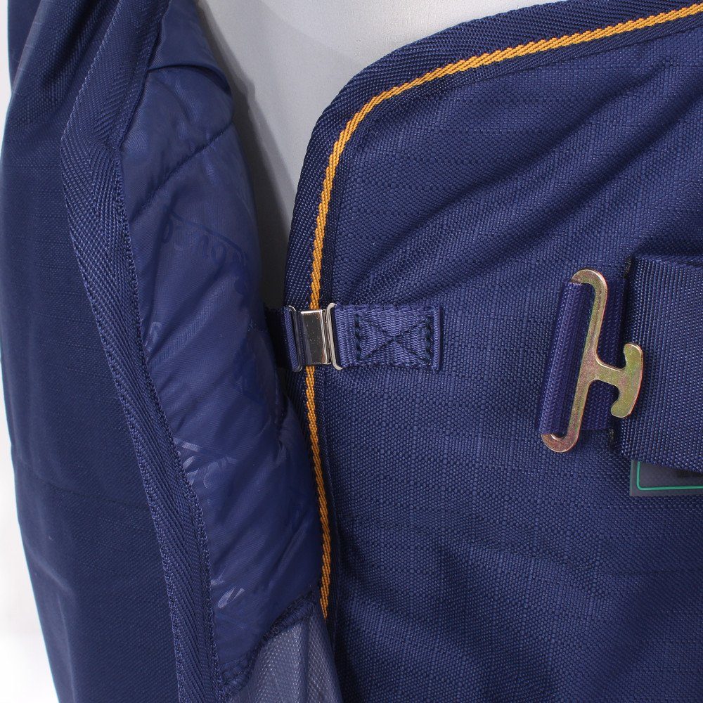 Bucas Pferde-Thermodecke Bucas Irish Turnout Medium 150g Classic - navy/gold
