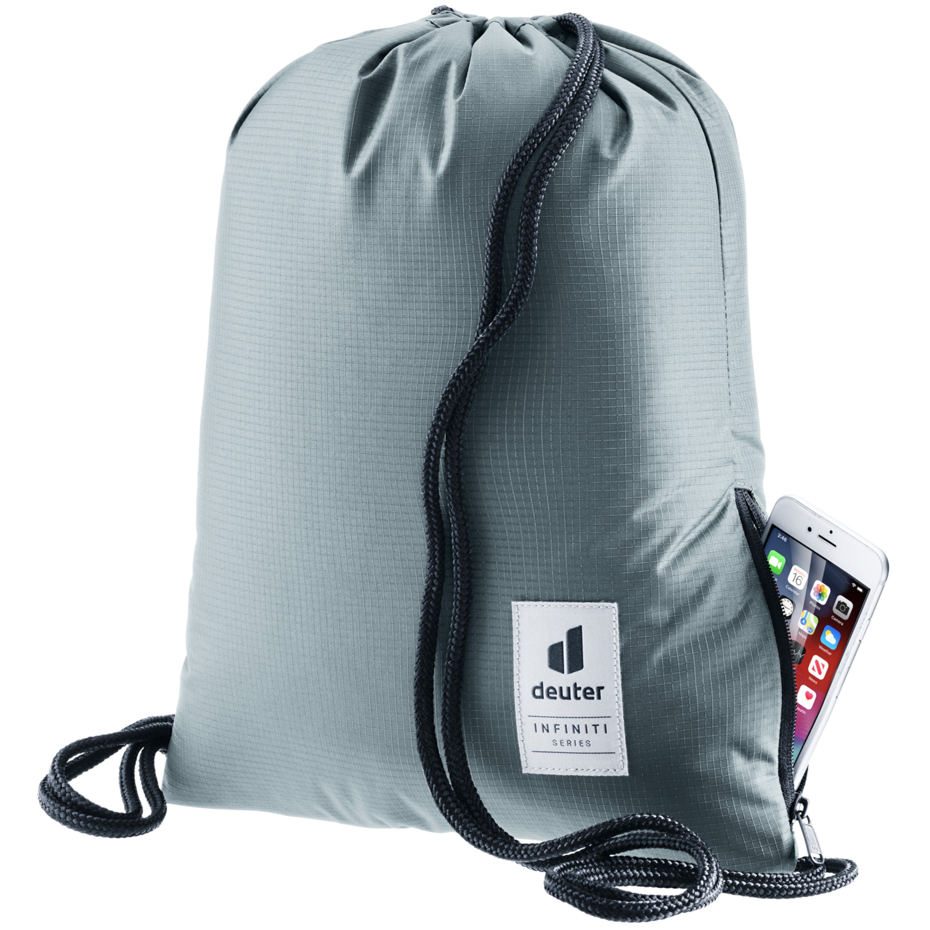 deuter Turnbeutel Infiniti Gymbag Sportbeutel aus Reststoffen 11 Liter