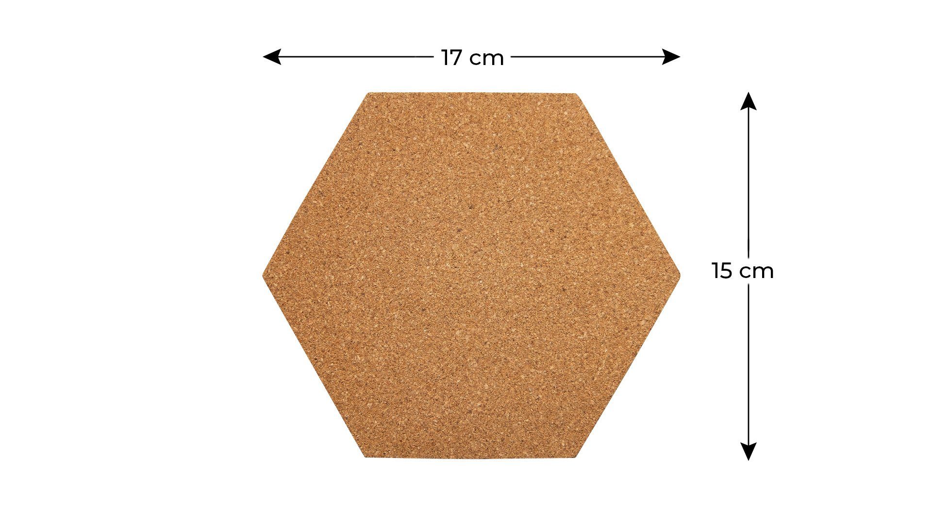 ALLboards Pinnwand Sechseckiges Pinnwand, Wabenform 15×17 günstig online kaufen