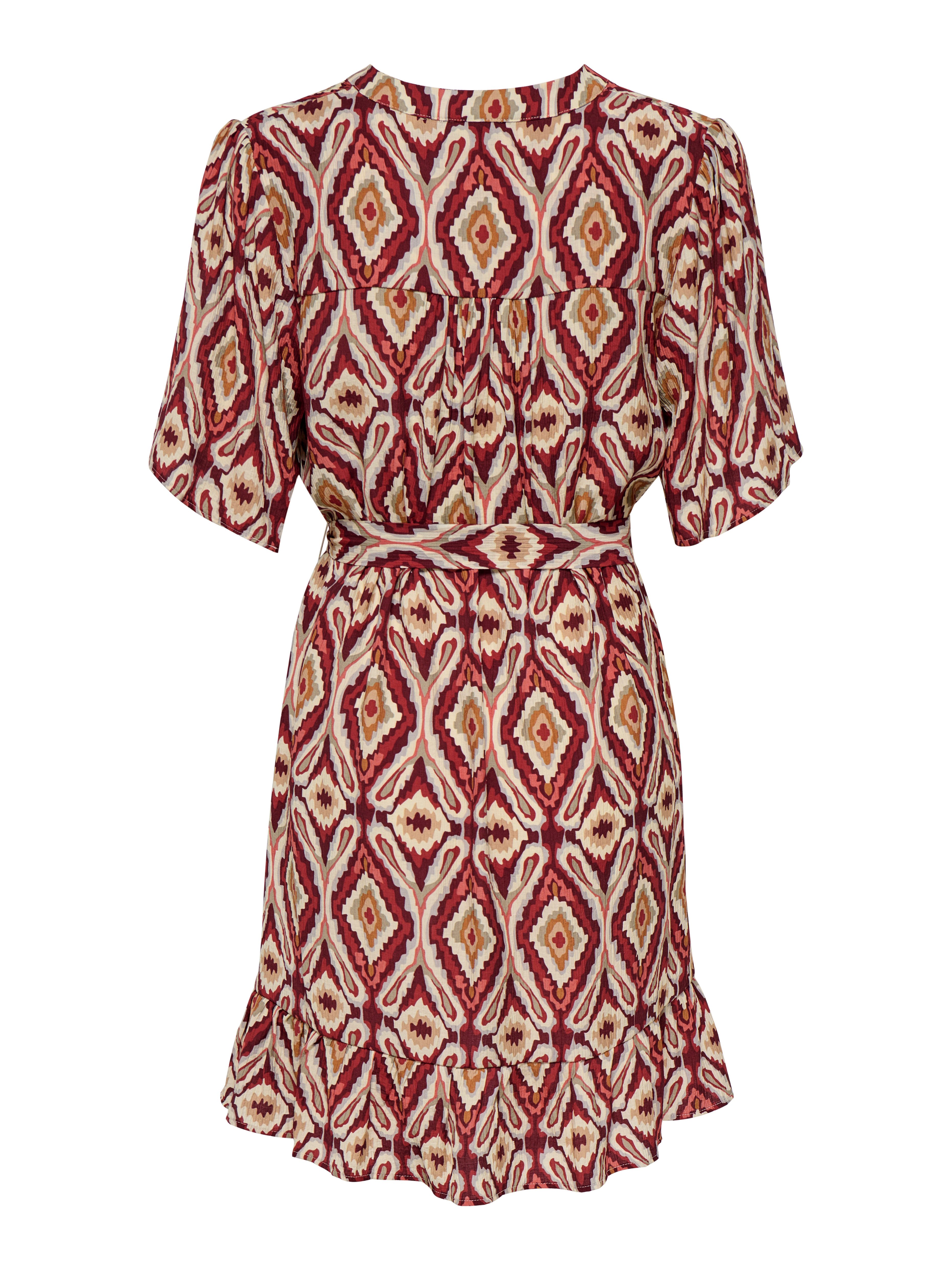 ONLY Minikleid ONLANTONIA MIKASI S/S SHORT DRESS WVN Viskosemischung