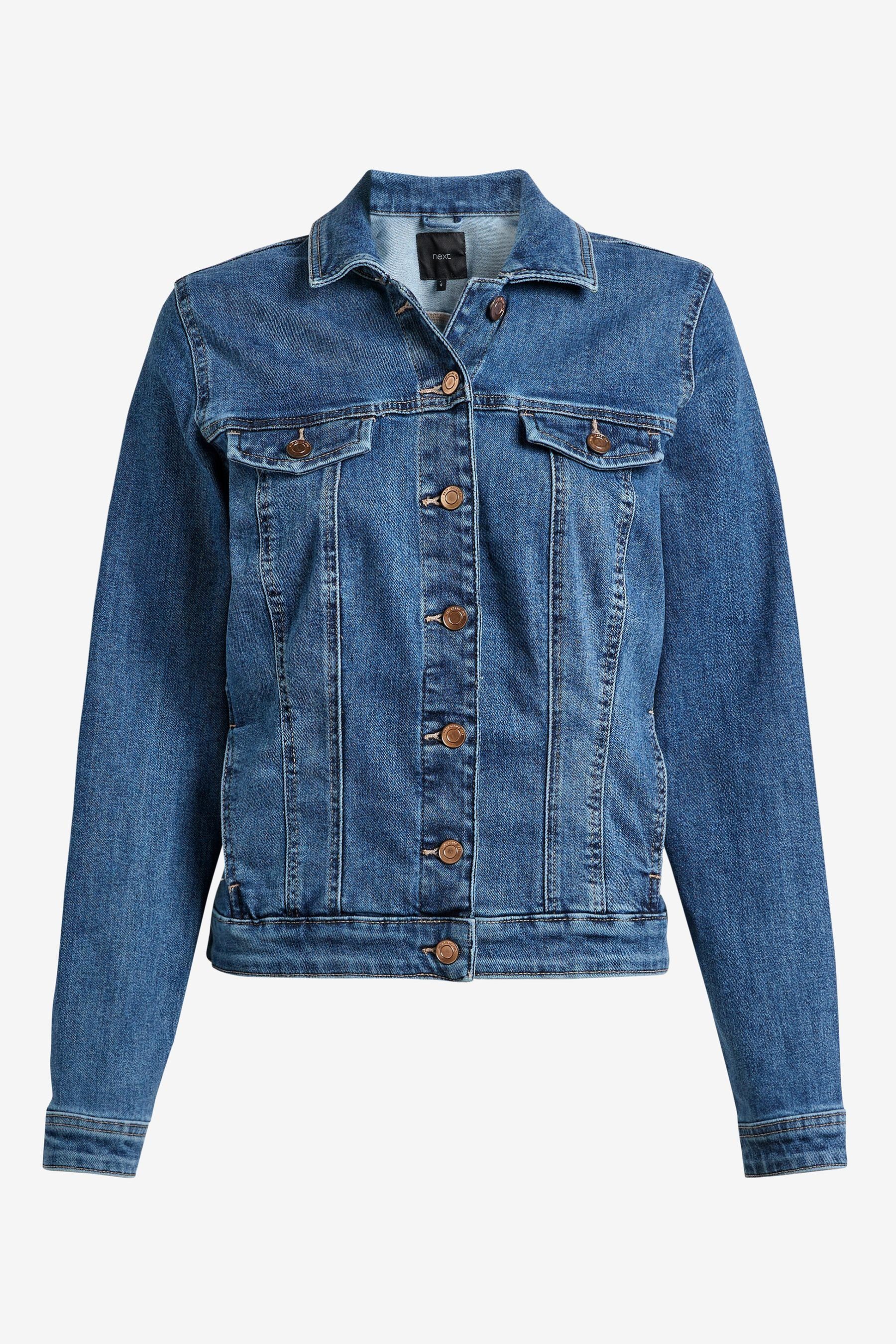 Next Jeansjacke Jeansjacke (1-St), Aktuelles Design aus England *