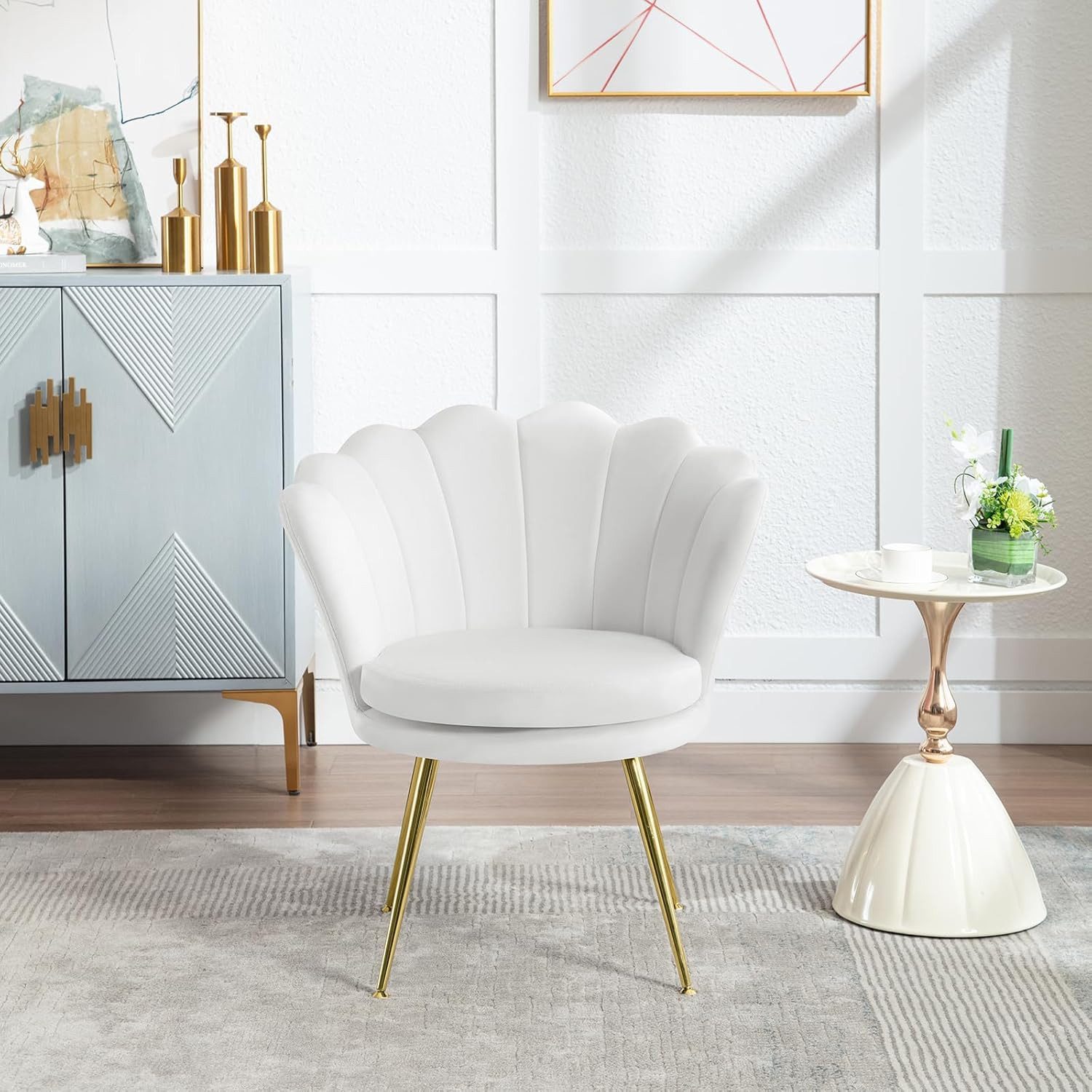 Woltu Relaxsessel, Sessel Wohnzimmer in Blumenform, günstig online kaufen