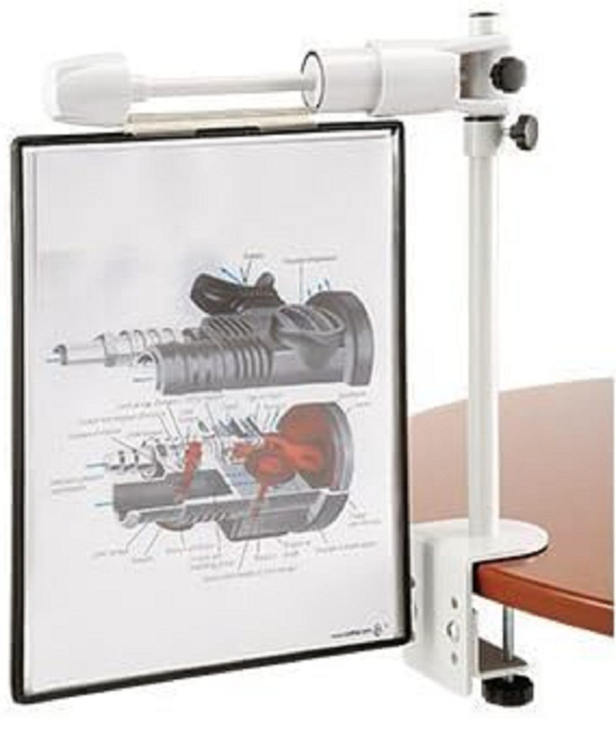 Tarifold Monitorständer Universaldrehständer Revo mit Schraubzwinge und Arm
