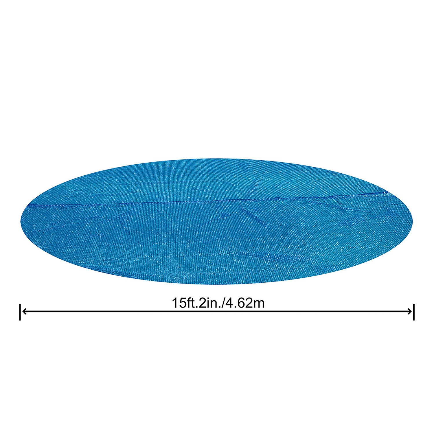 Bestway Solarabdeckplane Ø 462 cm (Packung, 1-St., Zur schnellen Erwärmung des Wassers bei Sonneneinstrahlung), blau, rund