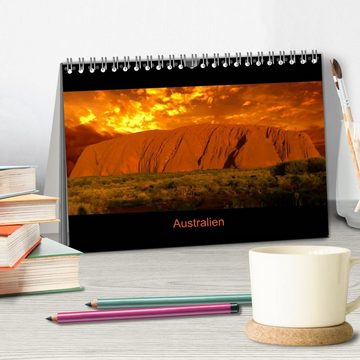 CALVENDO Wandkalender Australien (Tischkalender 2024 DIN A5 quer), CALVENDO Monatskalender