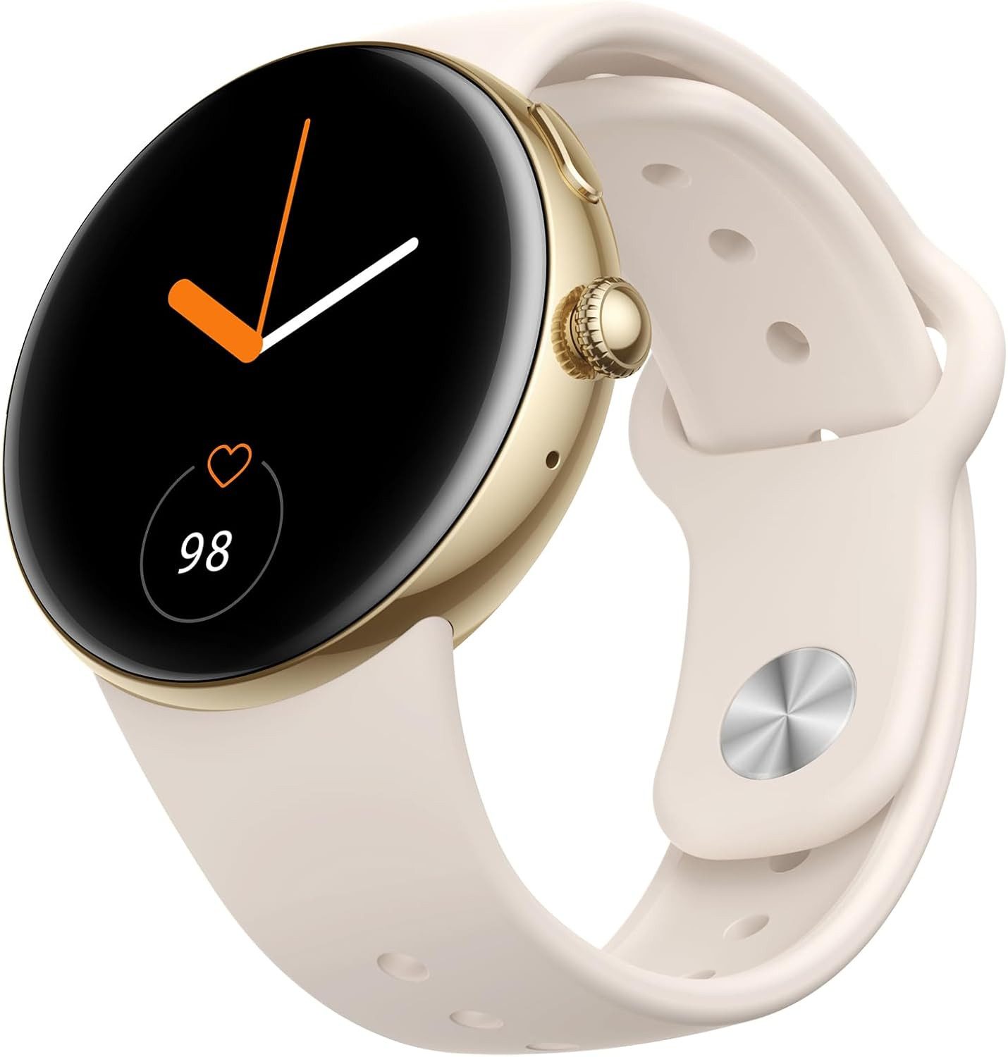 Parsonver LW51 Smartwatch (4,3 cm, android ios), Smartwatch mit AMOLED Display Telefonfunktion Fitness Tracking