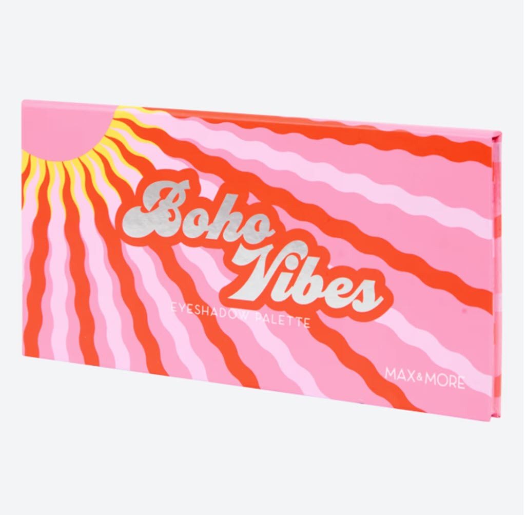 Max & More Lidschatten-Palette Lidschattenpalette Boho Vibes, 21-tlg.