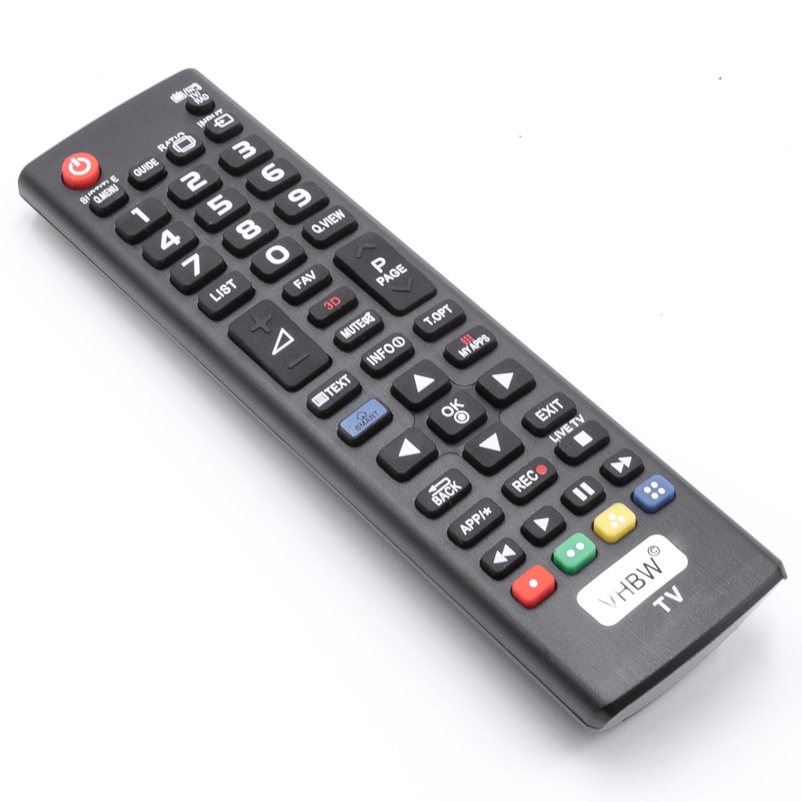 vhbw Ersatz für LG AKB73715601, AKB73715606 für TV, Video Audio & Konsole Fernbedienung