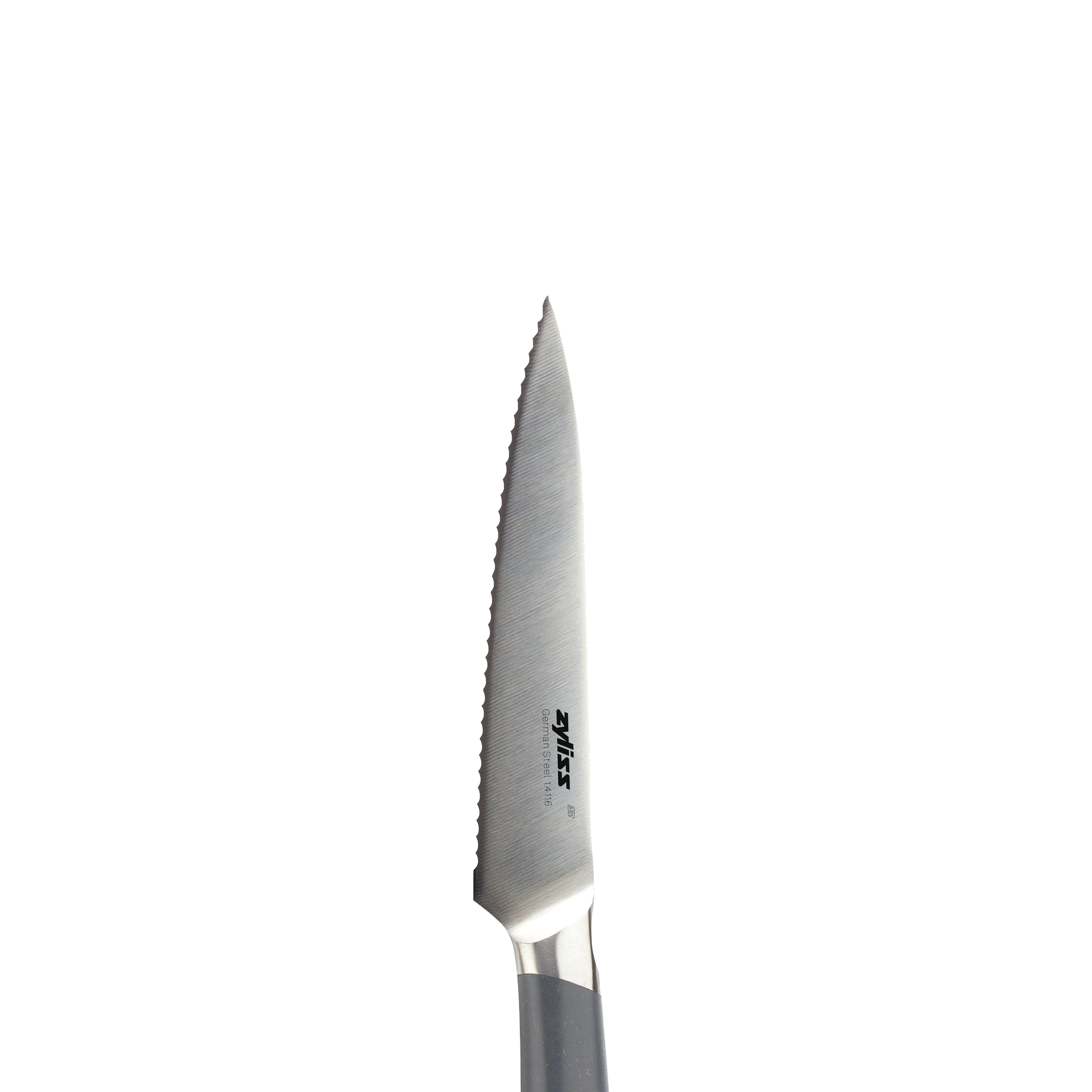 zyliss Gemüsemesser Rüstmesser mit Wellenschliff, 11,5, deutscher Edelstahl