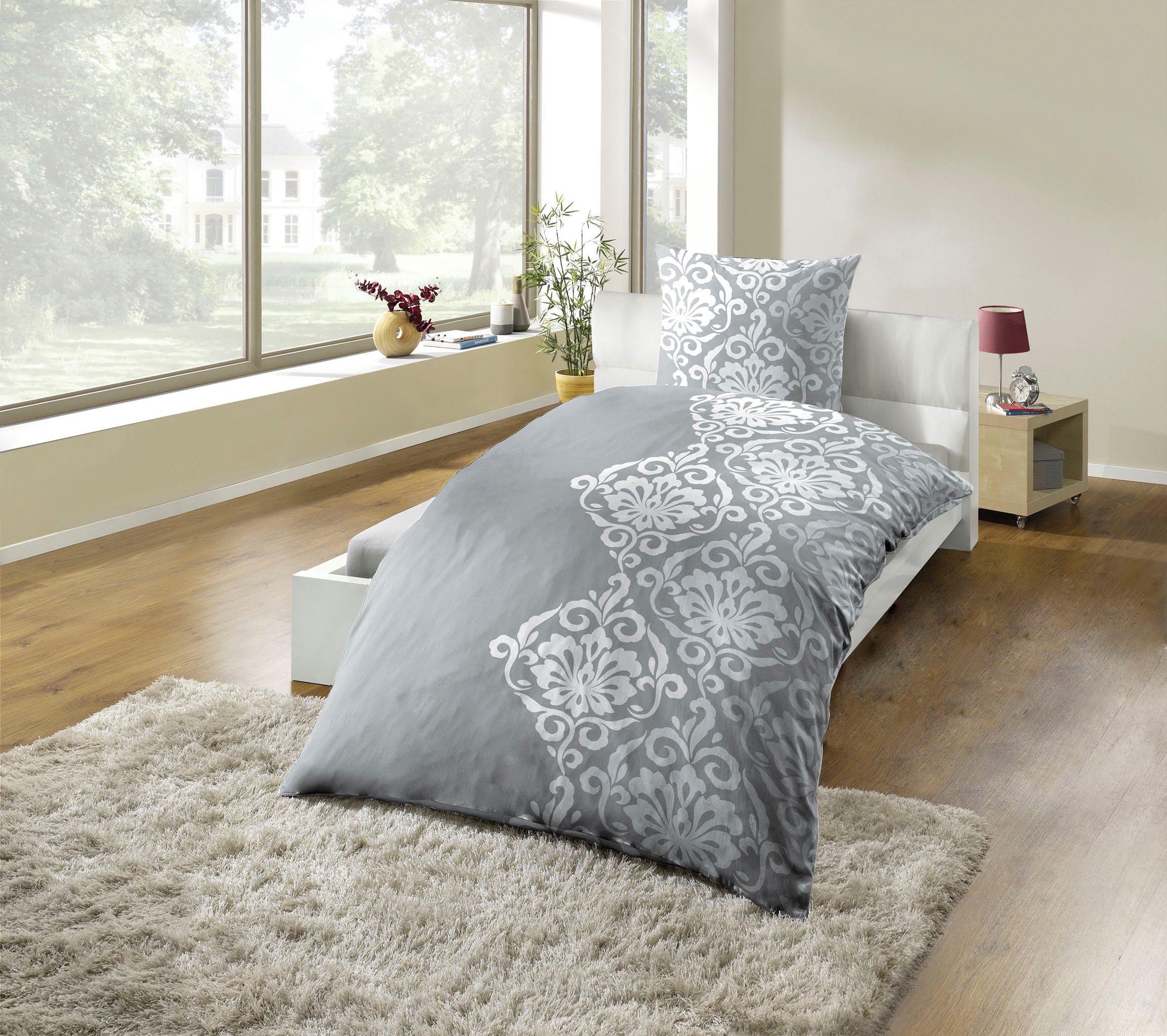 KiNZLER Bettwäsche Polycotton Flanell Bettwäsche, Polycotton, günstig online kaufen