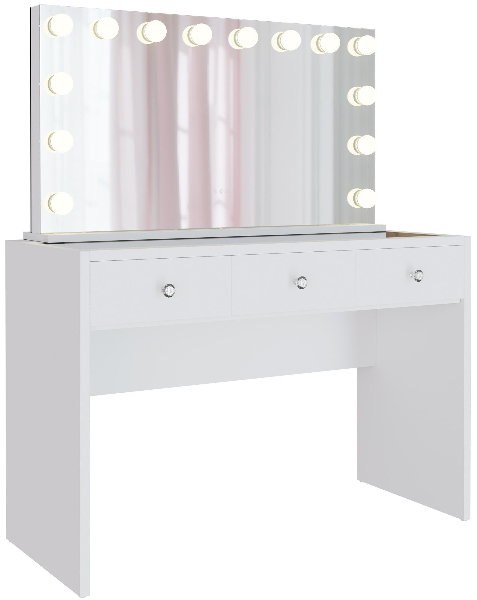 TPFLiving Schminktisch Narello (Robustes Holzgestell für Stabilität und Lan günstig online kaufen