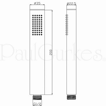 PaulGurkes Duscharmatur PGSET2MOVAL0404