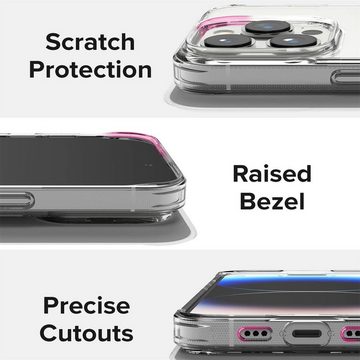 CoolGadget Handyhülle Transparent Ultra Slim Case für Apple iPhone 15 Pro 6,1 Zoll, Silikon Hülle Dünne Schutzhülle für iPhone 15 Pro Hülle